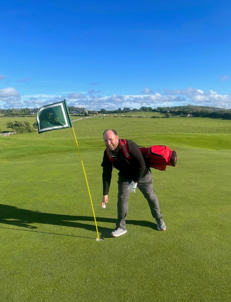Martin King Galway Bay 4th Hole June 2022
