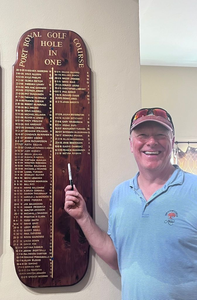 Kevin Valentine Port Royal 13th Hole July 2023